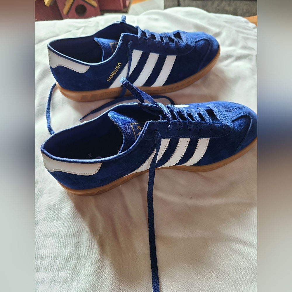 ADIDAS men Hamburg Navy Size 7